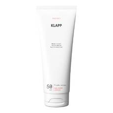 Солнцезащитный лосьон для тела SPF50 Klapp Multi Level Performance Sun Protection, 200 мл Солнцезащитный лосьон для тела SPF50 Klapp Multi Level Performance Sun Protection, 200 мл
